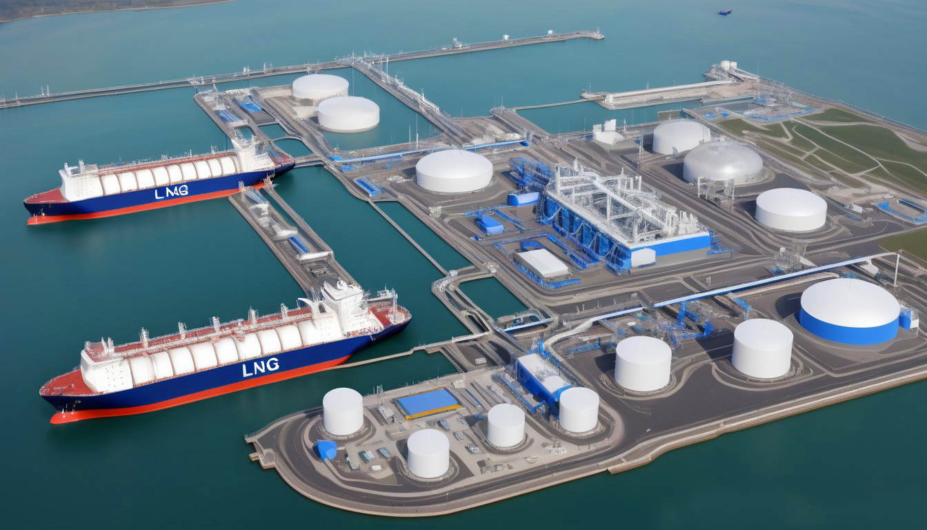 LNG liquefaction and regasification systems